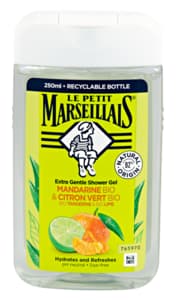 Le Petit Marseillais Organic mandarin & lime shower gel 2x250ml