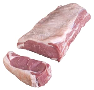 Fresh veal loin