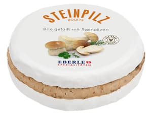 Mini brie with porcini mushrooms