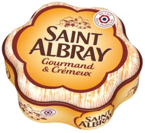 Saint Albray Gourmand et Crémeux cheese