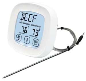 Kitchen thermometer with probe