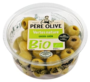 Père Olive Organic natural olives 150g