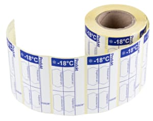 Etikett D für Lagerung - 18 C° 80x36 mm · 1 pz