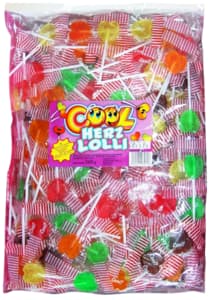 Sucettes cœur mix
