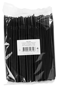 Black PP drinking straws