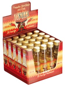 Zekilla Liqueur de Tequila 20% 25x20ml