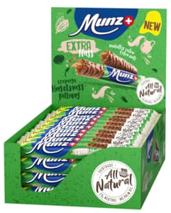 Munz Hazelnut Chocolate Bars 40x46g