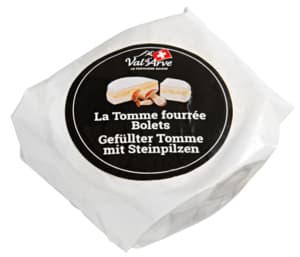 Val d'Arve Tomme stuffed with porcini mushrooms 120g
