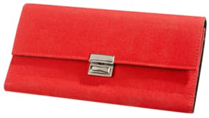 Waiter's wallet in red nylon
