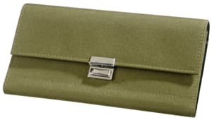 Waiter's wallet in green nylon