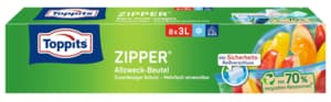 Toppits Zipper multi-purpose bags 3x8pcs