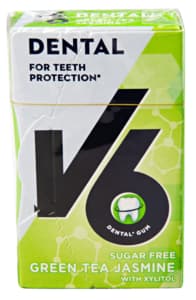 V6 Dental Green Tea Jasmine 24 g