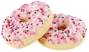 Donut cheesecake framboise