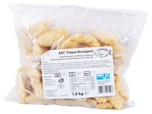 Breaded tilapia bites