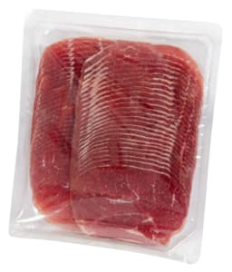 Sliced bresaola