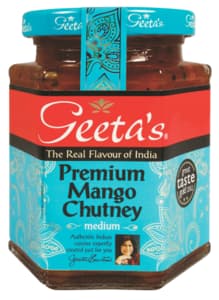 Geeta's Chutney mangue premium · 230 g