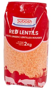 Red lentils