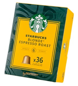 Starbucks Kaffee Blonde Espresso Roast · 1 pz