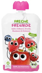 Freche Freunde Gourde pomme & fraise bio 100g