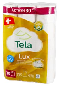 Tela Lux Toilet paper 4-ply 30 rolls