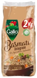 Whole Grain Basmati Rice Gallo 2 kg