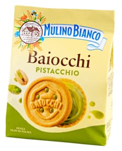 Mulino Bianco Biscuits Baiocchi pistache 2x240g