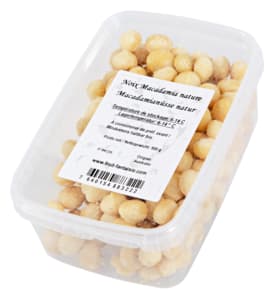 Natural macadamia nuts Fruit Fantaisie