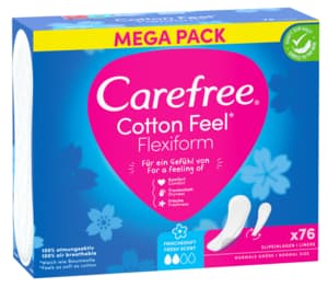 Cotton Feel Flexiform panty liners