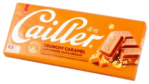 Cailler Crunchy & Caramel chocolate 5x100g