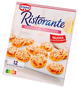 Dr. Oetker Piccolissima Prosciutto mini pizzas 3x288g