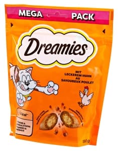 Dreamies Friandises pour chats au poulet 180g
