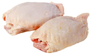 Poulet-Oberschenkel frisch