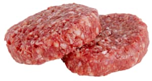 Fresh veal burgers