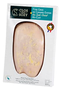 Whole duck foie gras