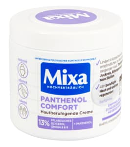Panthenol soothing cream