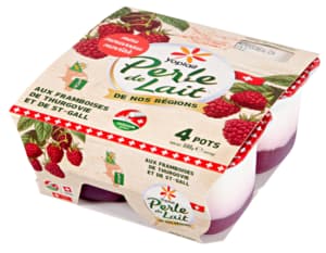 Yoplait Joghurt Perle de lait Regional Himbeer 4x125g