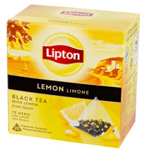Black tea with lemon