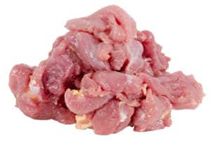Fresh duck strips
