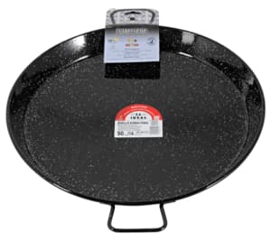 Poële à paella en acier émaillé