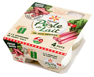 Yoplait Perle de Lait Joghurt Rhabarber 4x125g