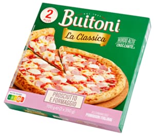 Pizza mit Schinken