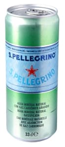 S.Pellegrino sparkling mineral water