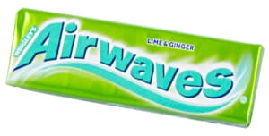Airwaves Lime & Ginger Chewing Gum