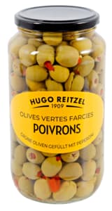 Hugo Reitzel Green olives with peppers 900g