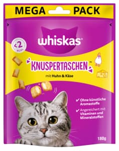 Whiskas Temptations Chicken and Cheese 180g