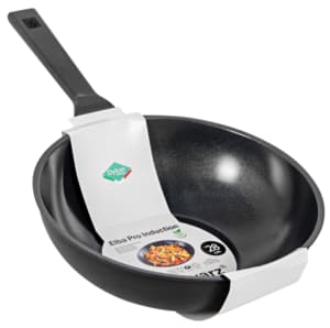 Forged aluminum wok pan