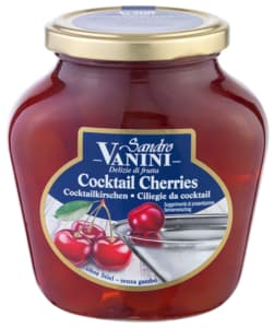Cocktail cherries without stems