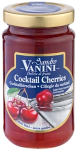 Cocktail cherries without stems