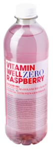 Vitamin Well Raspberry Zero Drink 12x500ml