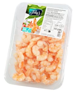 Crevettes décortiquées cuites